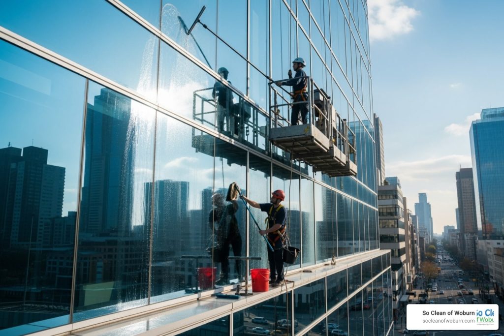 Beyond the Pane: How to Hire Commercial Window Washers in Your Area