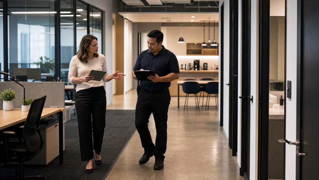 Office Cleaning Scope: Separating Daily Touchpoints From Periodic Deep-Clean Tasks