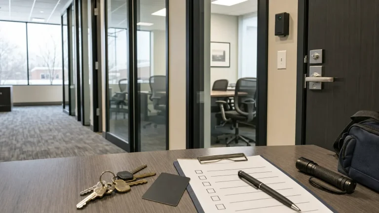 Office Cleaning Access and Lockup Checklist: Planning an After-Hours Visit